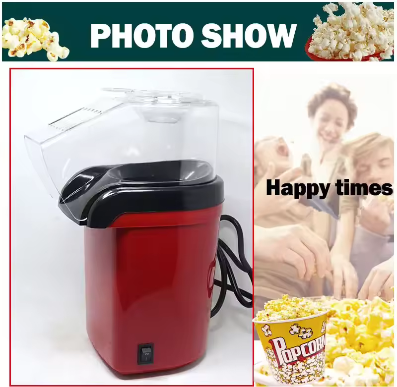 Mini Electric Popcorn Maker Machine